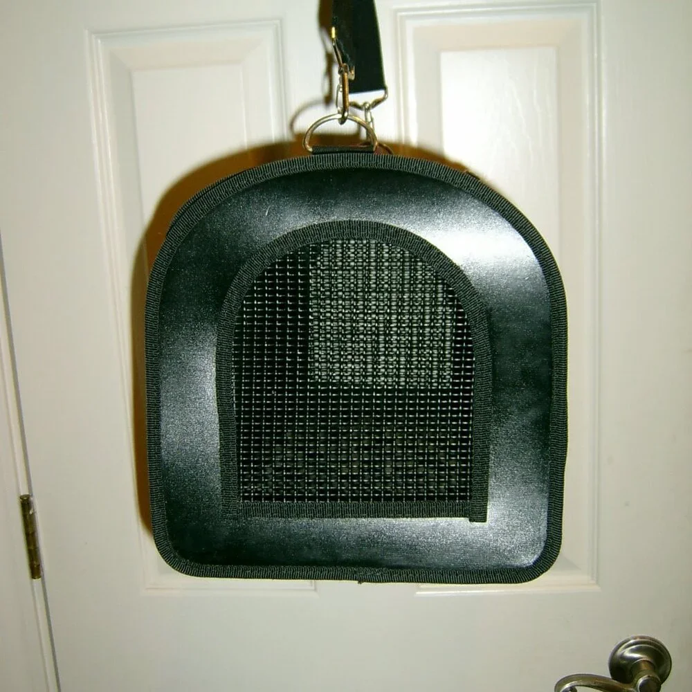 Koala Small Dog/Cat Carrier Plaid Travel Pet Kennel, EUC